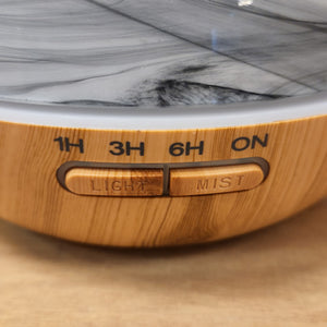 Ultrasonic Aroma Diffuser Glass 3D LED