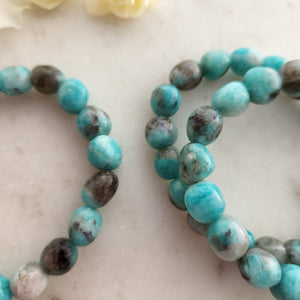 Amazonite Nugget Bracelet