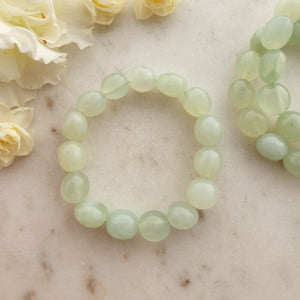 New Jade Chunky Nugget Bracelet