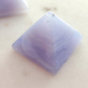 Blue Lace Agate Pyramid