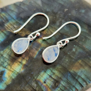 Moonstone Tear Drop Earrings