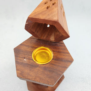 Pentacle Cone Burner with Storage Box 