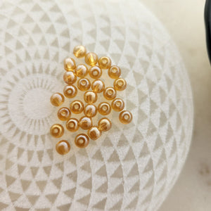 Honey Glass Seed Beads