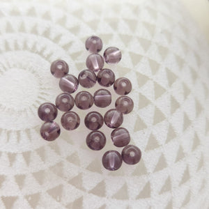 Purple Glass Opaque Seed Beads