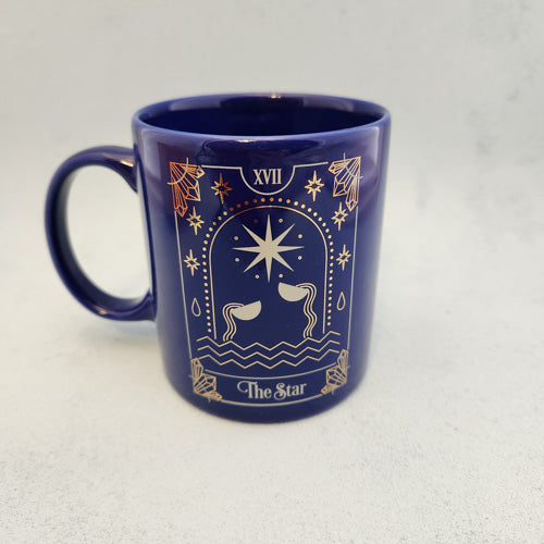 The Star Tarot Ceramic Mug (approx 9.5x8x8cm)