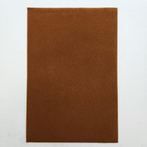 Brown Flocking Self Adhesive Craft Sheet