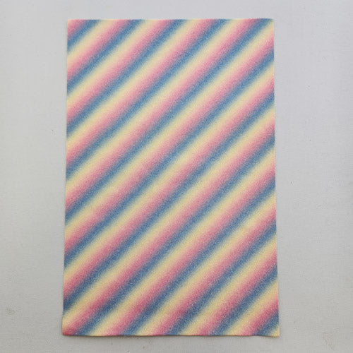 Rainbow Self Adhesive Craft Sheet (approx. 30x20cm)