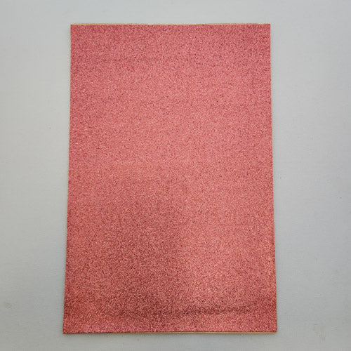 Pink Sparkly Self Adhesive Craft Sheet (approx. 30x20cm)