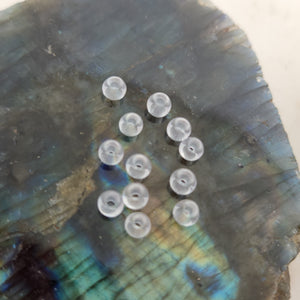 Clear Glass Seed Beads