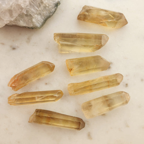 Natural Citrine Point (assorted. approx. 4.5-6x1.5-2cm)