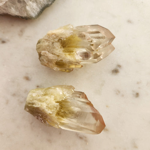 Natural Citrine Cascading Point (assorted. approx.6-7.5x3.2-4.2cm)