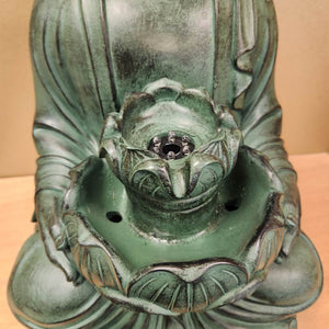 Buddha With Lotus Water Fountain