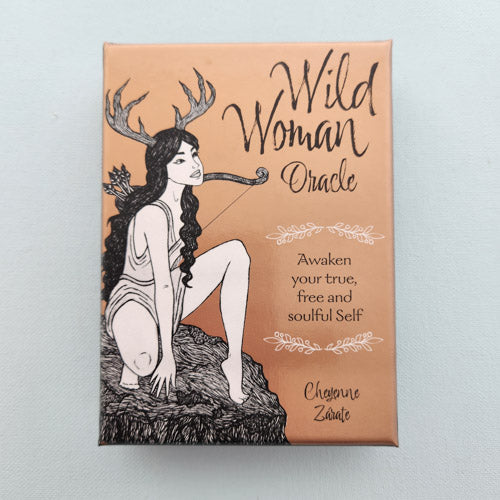 Wild Woman Oracle Cards (awaken your true, free and soulful self. 36 cards and guide book)