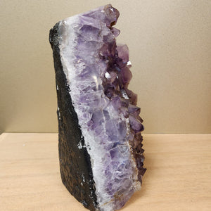 Amethyst Standing Cluster