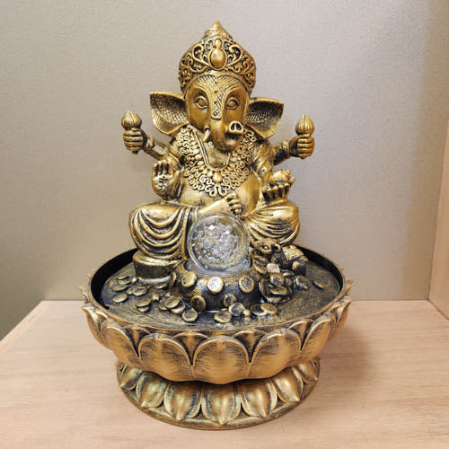 Ganesh Water Feature (approx. 32x24x24cm)