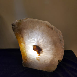 Natural Agate Lamp