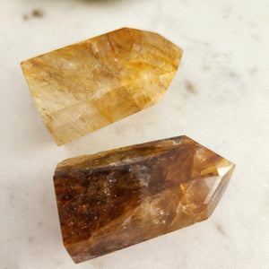 Golden Quartz Polished Point