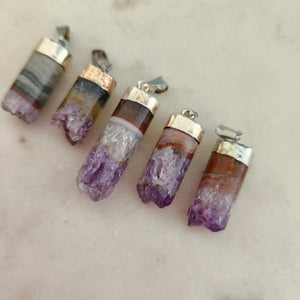 Amethyst Drop Pendant