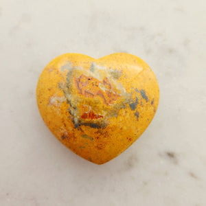 Bumble Bee Jasper Heart