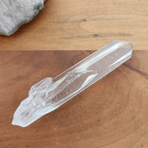 Lemurian Quartz Natural Point (approx. 10.7x2.4x1.5cm)