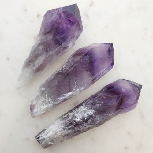 Amethyst Natural Cathedral Point (assorted. approx. 12-13.6x3.3-5x2.1-3.4cm)