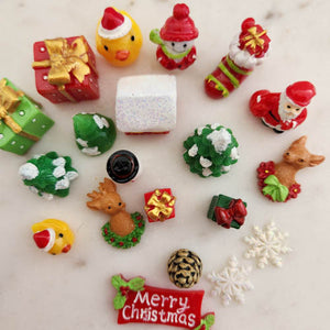 Cute Set of 20 Christmas Deco's For Your Fairy Garden