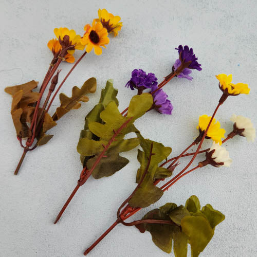 Pretty Flower Sprig For Your Fairy Garden (assorted. approx. 15cm long)