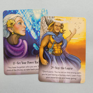 The Archangel Michael Sword of Light Oracle Cards