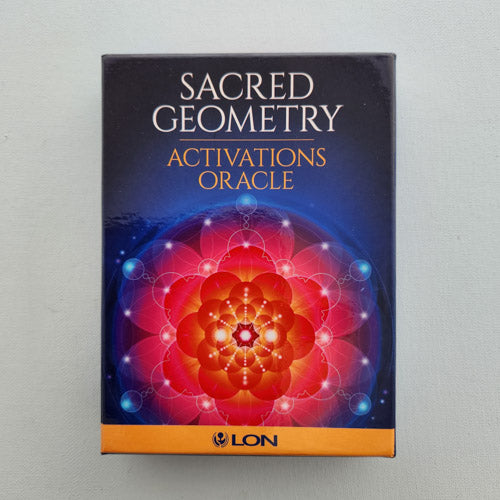 Sacred Geometry Activations Oracle Cards (44 cards and guide book)