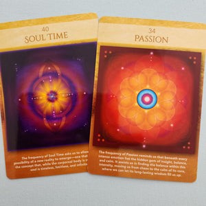 Sacred Geometry Activations Oracle Cards (44 cards and guide book)