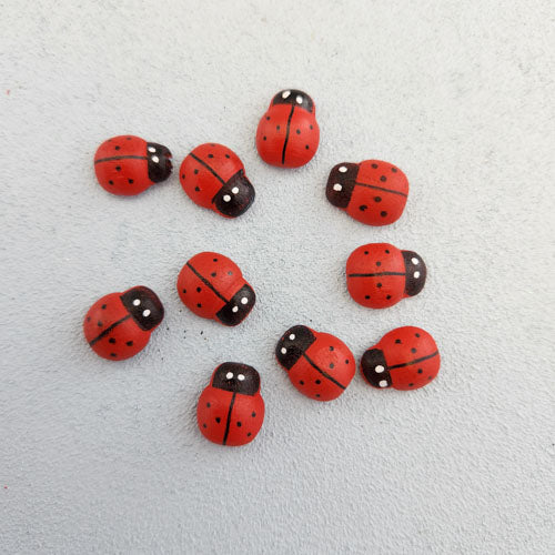 Bag of Small Stick-on Ladybugs (10)
