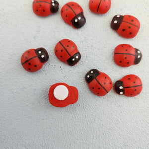 Bag of Small Stick-on Ladybugs