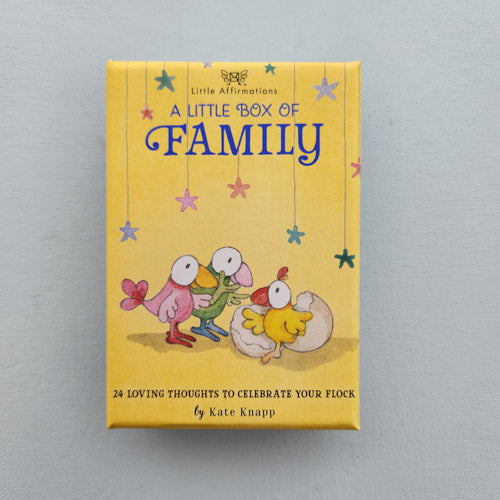 A Little Box of Family Affirmation Cards (24 loving thoughts to celebrate your flock)