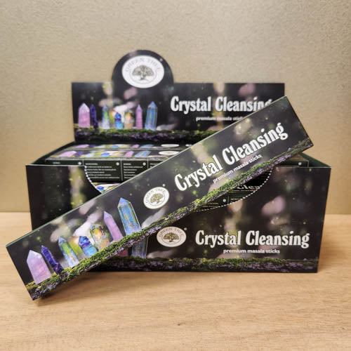 Crystal Cleansing Masala Incense (Green Tree. 15gr)