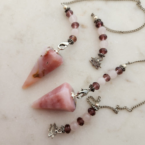 Pink Opal Pendulum (assorted)
