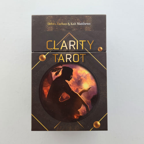 Clarity Tarot (unlock life's mysteries through centered and balanced insight. 78 cards and guide book))