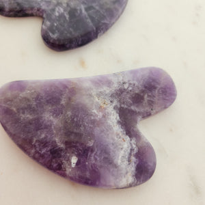 Amethyst Gua Sha Massage Tool