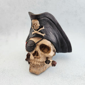 Pirate Skull With Black Hat