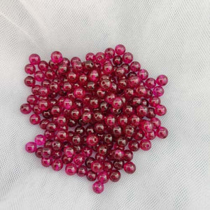 Pink Crackle Quartz Bead