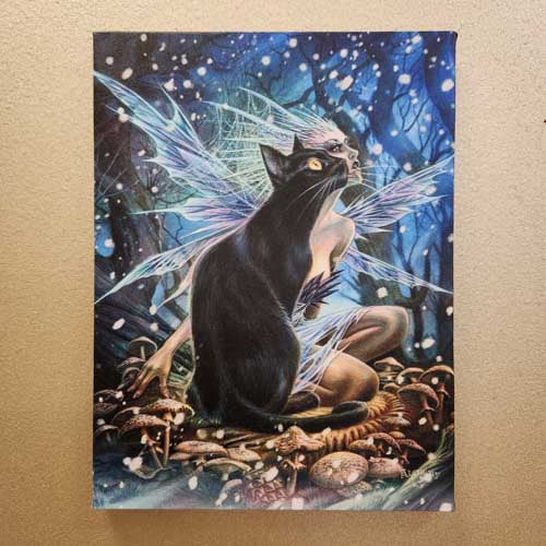 Faerie Familiar Canvas by Alchemy (approx 25x19cm)