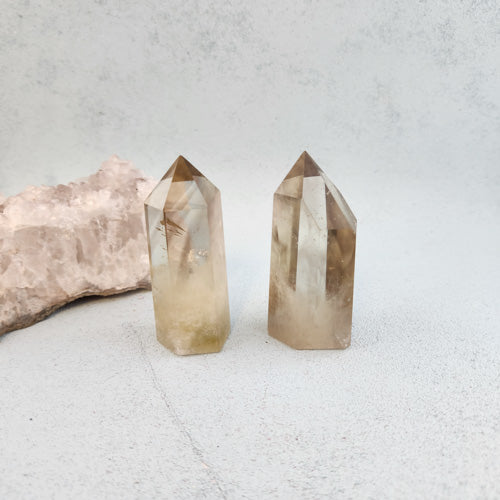 Natural Citrine Polished Point (assorted. approx. 7.2x2.8-3.4x2.4-2.5cm)