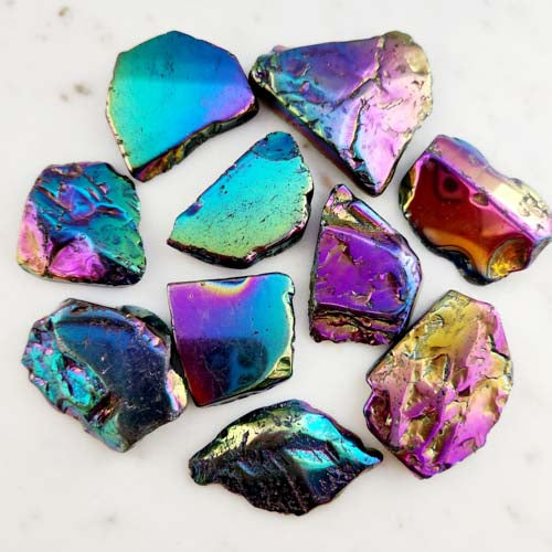 Titanium Look Polished Slab (assorted. approx. 3.4-6x2.7-4.5cm ...