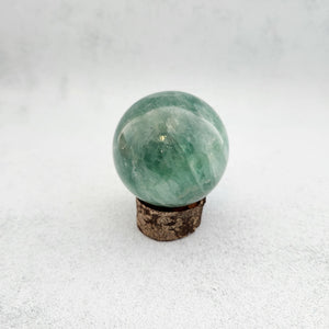 Green Fluorite Sphere