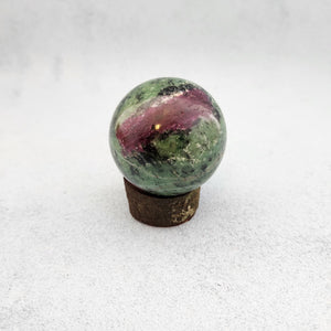 Ruby Zoisite Sphere