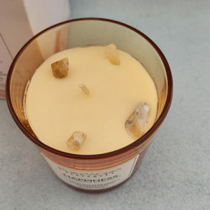 Happiness Jasmine Candle with Citrine