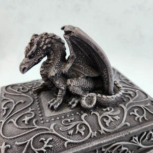Dragon Sitting On Trinket Box