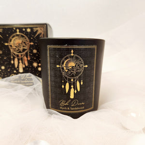 Myrrh & Sandalwood Boho Dreams Manifestation Candle