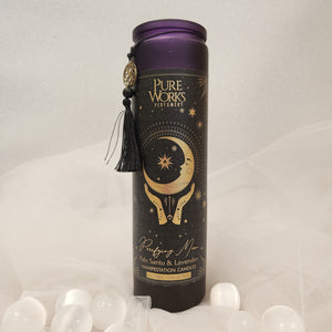 Palo Santo & Lavender Purifying Moon Manifestation Candle