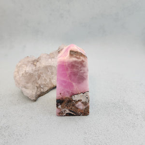 Pink Aragonite Obelisk 