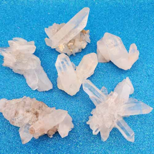 Himalayan Quartz Cluster from India (assorted. approx. from 2-5.6x5.3-8.2x3.7-9.7cm)
